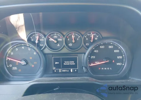 2021 Chevrolet Silverado 1500 4Wd Short Bed Custom Trail Boss z USA, uszkodzony, nr VIN 1GCPYCEF4MZ173074